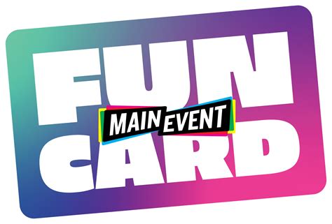main event fun card