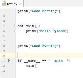main function python