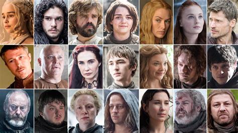 main got characters