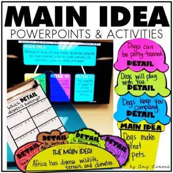 Main Idea Powerpoints And Activities Amy Lemons Main Idea Powerpoint 4th Grade - Main Idea Powerpoint 4th Grade
