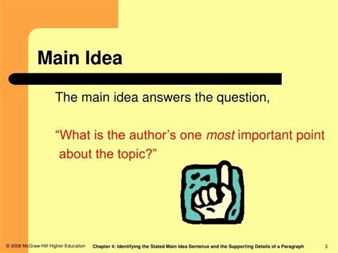 Main Idea Ppt Ppt Slideshare Main Idea Powerpoint 3rd Grade - Main Idea Powerpoint 3rd Grade