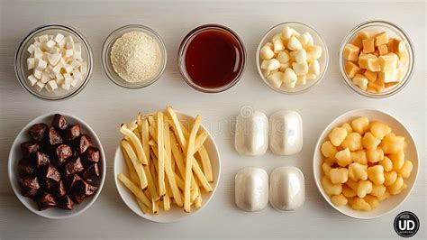 main ingredients of poutine