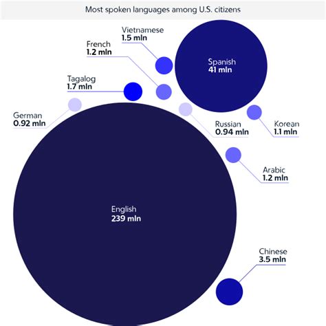 main language usa