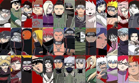 main naruto characters