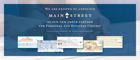 Main Street Checks Catalog