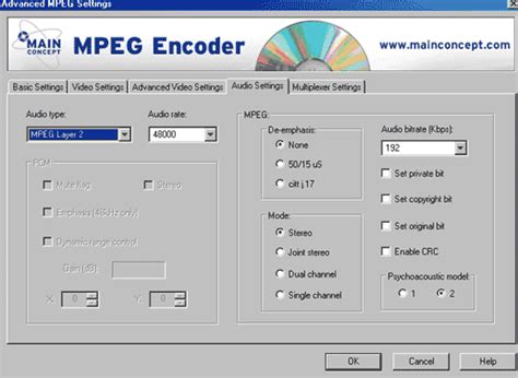 mainconcept mpeg encoder 151 games