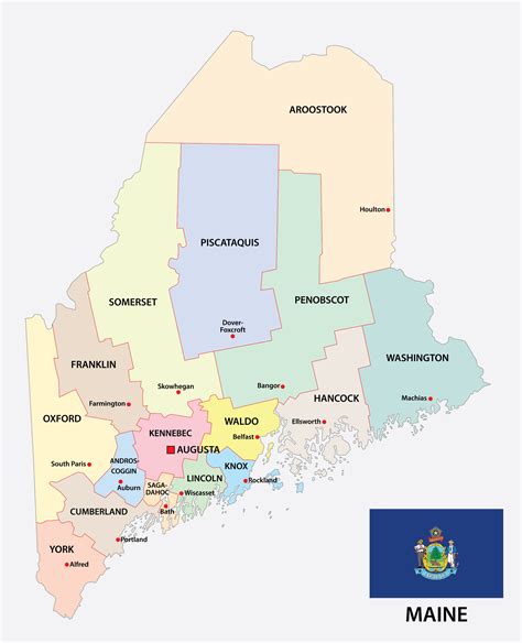 maine counties map