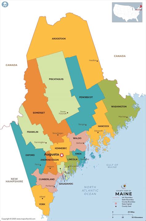 maine county map