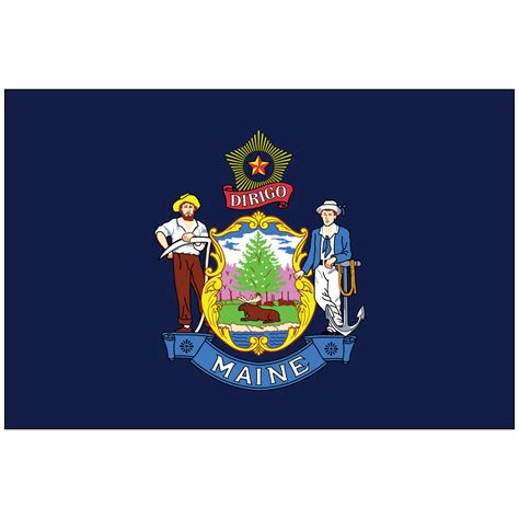 maine flag