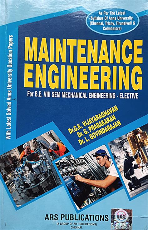 Maintenance Engineering Books