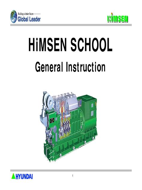 Maintenance Himsen Engines