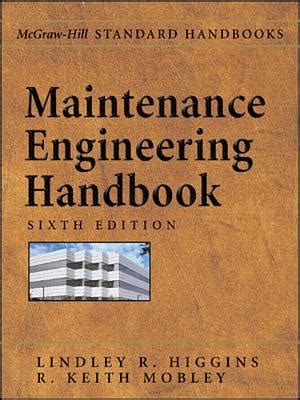 Read Online Maintenance Engineering Handbook Lindley R Higgins 