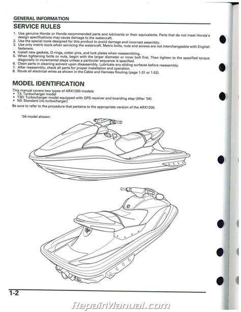 Read Maintenance Guide For Honda Aquatrax 