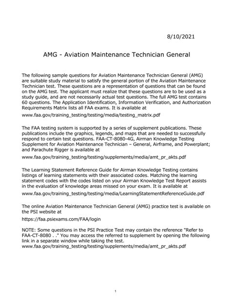 Read Maintenance Technician Test Study Guide File Type Pdf 