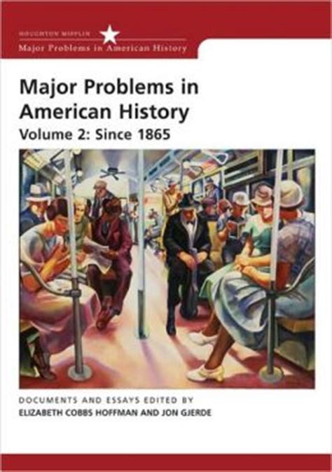 Full Download Major Problems In American History Volume Ii 