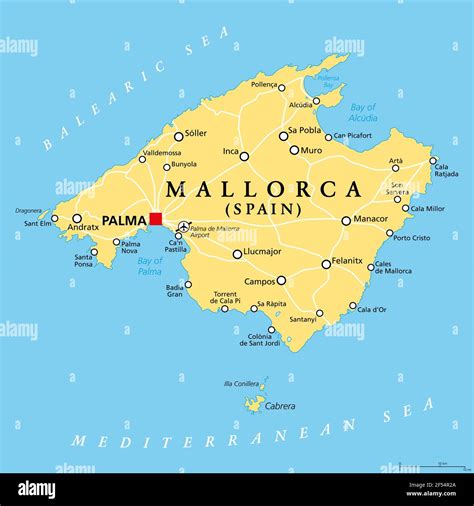 Majorca Spain Map