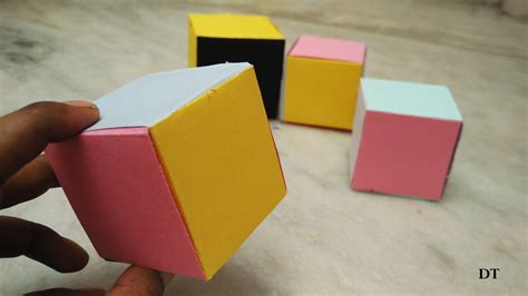 Make A Cube Out Of Paper Printable Cube Cube Cut Out Template - Cube Cut Out Template