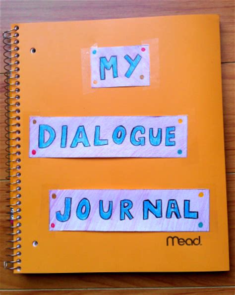 Make A Dialogue Journal Activity Education Com Dialogue Journal Writing - Dialogue Journal Writing