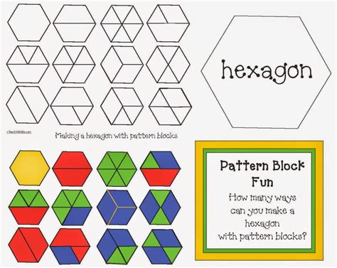 Make A Hexagon Shape Puzzle Hexagon Craft For Preschoolers - Hexagon Craft For Preschoolers