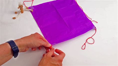 Make A Tissue Paper Parachute Stem Activity Youtube Parachutes Science Experiment - Parachutes Science Experiment