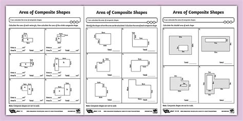 Make Composite Figures Area And Perimeter