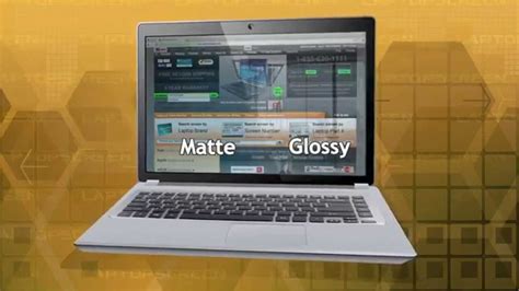 make glossy screen matte