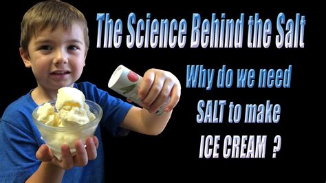 Make Ice Cream By Using Salt With The Science Experiments With Ice Cream - Science Experiments With Ice Cream