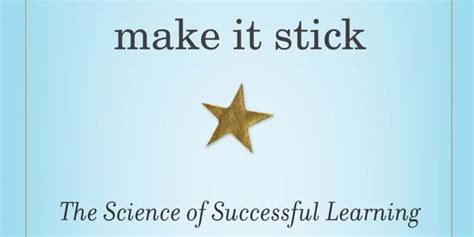 Make It Stick Book