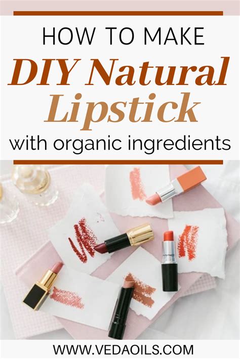 make natural lipstick at home