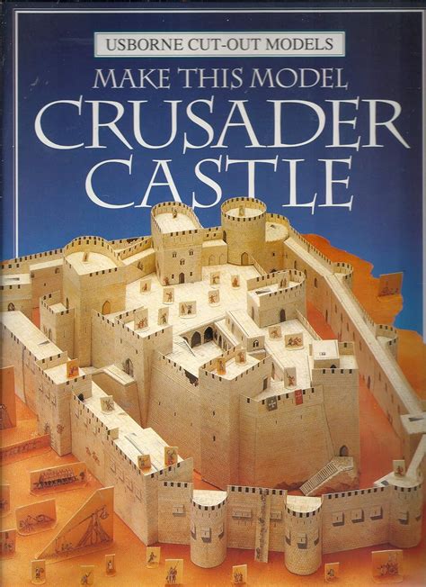 Make This Model Crusader Castle ( Cut Out Models Series)