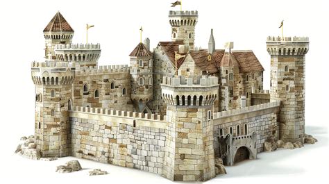 Make This Model Medieval Castle Usborne Cut Out Models