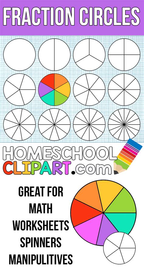 Make Your Own Fraction Circles And Frames Montessori Missing Pieces Strategy Fractions - Missing Pieces Strategy Fractions