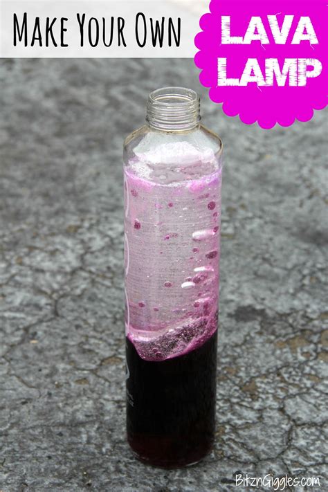 Make Your Own Lava Lamp Fun Science Uk Science Lava Lamp - Science Lava Lamp