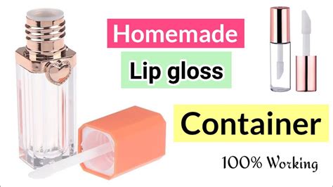 make your own lip gloss containers