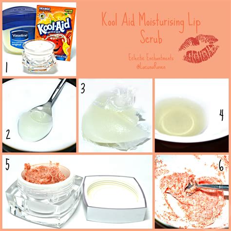 make your own lip scrub tube for men