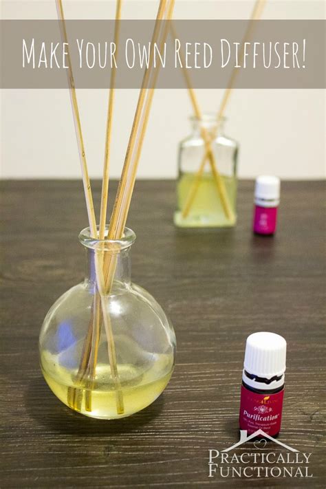 make your own reed diffuser in less than 10 minut