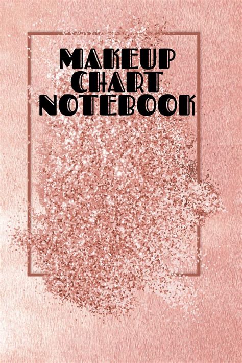 Makeup Chart Notebook Make Up Artist Face Charts