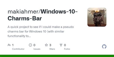 makiahmer/Windows-10-Charms-Bar - Github