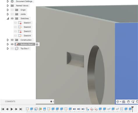 making a locking mechanism to a box lid - Autodesk Community