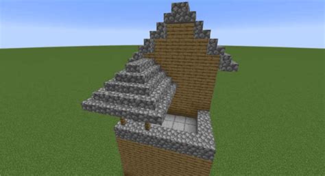 making a roof in minecraft