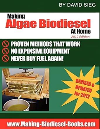Making Algae Biodiesel At Home