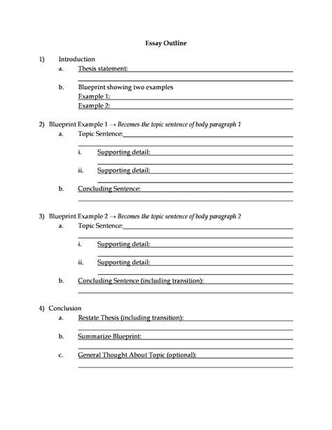 Making An Outline Worksheet Essay Outline Template To Narrative Essay Outline Worksheet - Narrative Essay Outline Worksheet