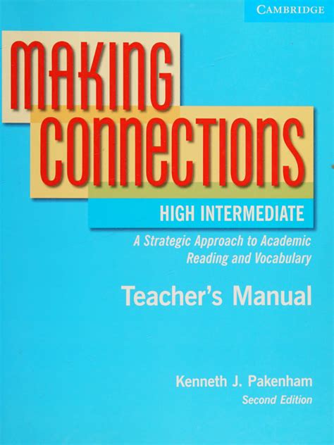 making connections high intermediate answers key