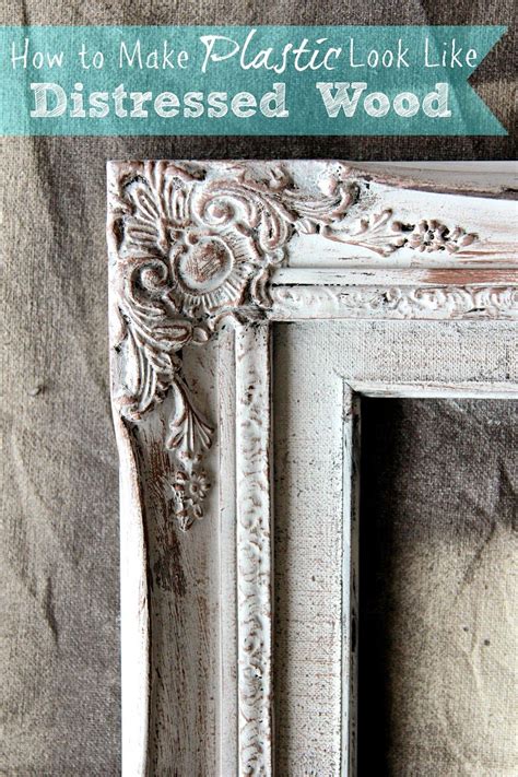 Making Distressed Picture Frames