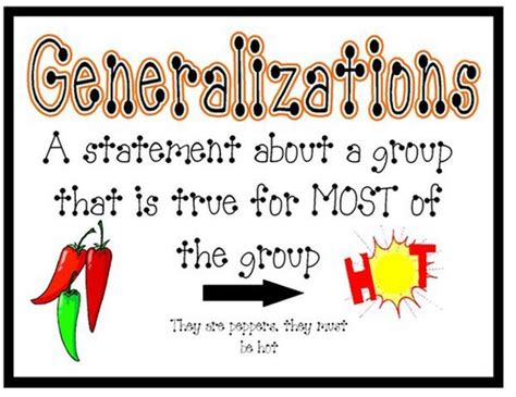 Making Generalizations Mrs Warneru0027s Learning Community Generalization Worksheet For 5th Grade - Generalization Worksheet For 5th Grade