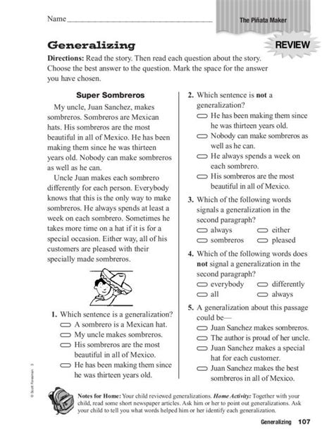 Making Generalizations Worksheets 6th Grade   Results For Making Generalizations Practice Tpt - Making Generalizations Worksheets 6th Grade