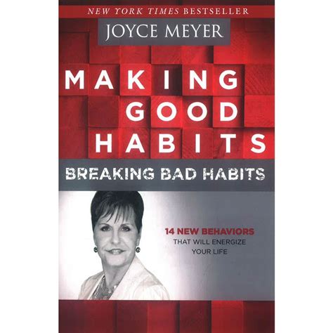 making good habits breaking bad habits