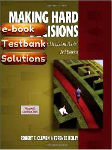 making hard decisions clement download free pdf ebooks about making hard decisions clement or read o