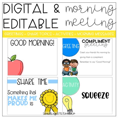 Making Morning Meeting Work In Your Upper Grades 6th Grade Morning Routine - 6th Grade Morning Routine