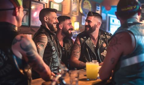 making out in a gay bar